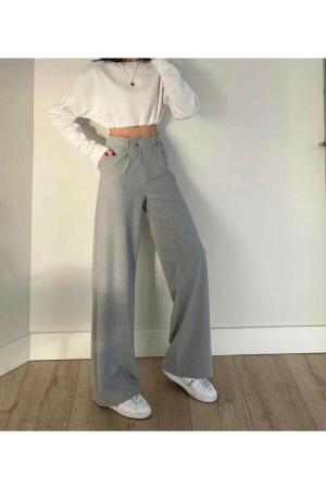 Women's Gray  Trousers