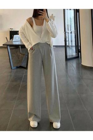 Women's Gray  Trousers