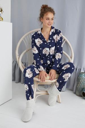 BUTTONED PAJAMAS SET