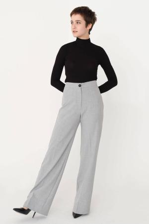 High Waist Wide Leg Trousers