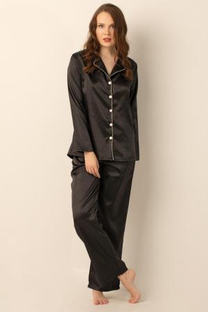 Women's Satin Pajama Set