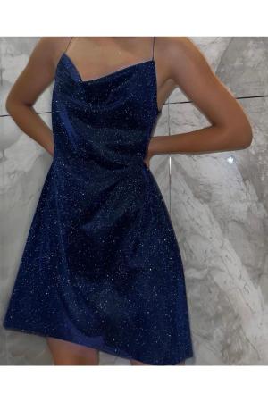 Glittery  Mini Dress