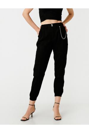 Elastic waist jeans