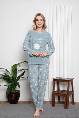 Women's Velvet Fleece Pajama Set