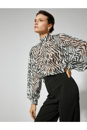 Zebra Blouse