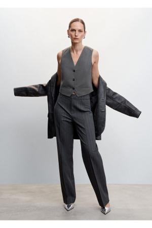 Buttoned Suit Vest