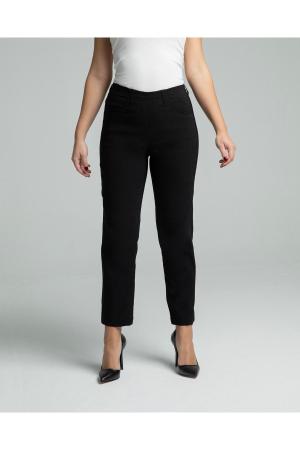 Mony Cropped Viscose Black