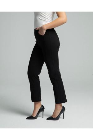 Mony Cropped Viscose Black