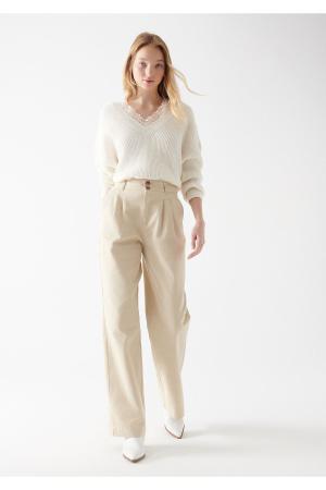 Beige Trousers