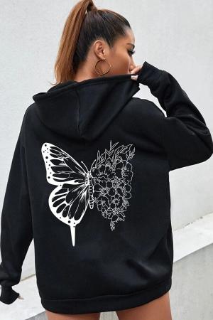 Unisex Hooded Fleece Jacket