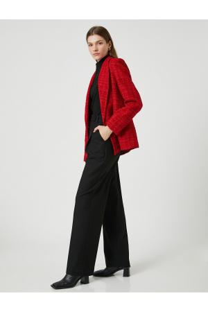 High Waisted Lurex Pants