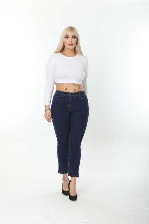 Blue Plus Size Jeans