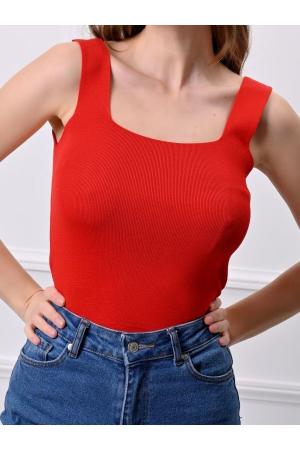 Women's Red Blouse