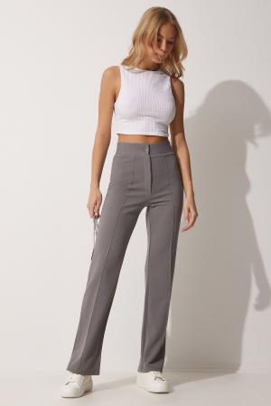 High Waist Lycra Trousers