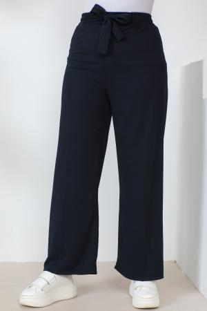 High waisted wide leg pants