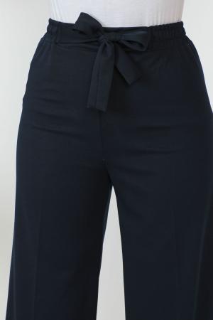 High waisted wide leg pants