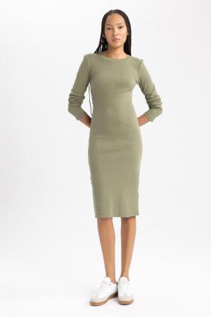 Midi Long Sleeve Dress