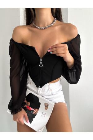 Women's Crop Blouse