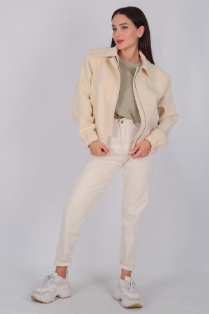 Short Bomber Jacket