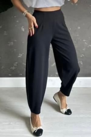 Crepe Fabric Trousers