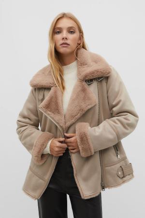 faux fur  jacket