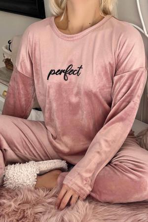 Women's velvet pajama set