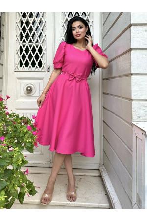 Fuchsia loose dress