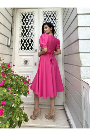 Fuchsia loose dress