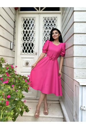 Fuchsia loose dress