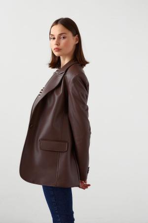 Blazer Leather Jacket