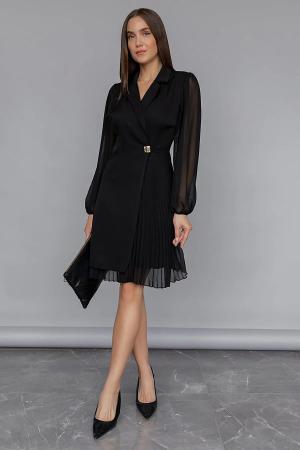 Long Sleeve Black Dress