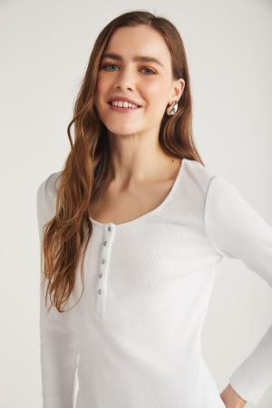 Women's White Blouse