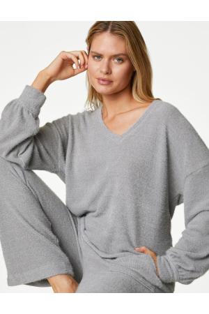 Soft Texture Knitted Pajama Set