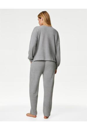 Soft Texture Knitted Pajama Set