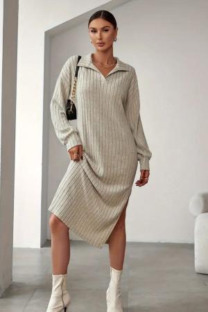 Women's Knitwear Midi Dress