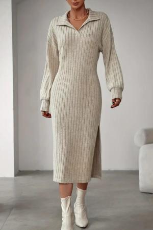 Women's Knitwear Midi Dress