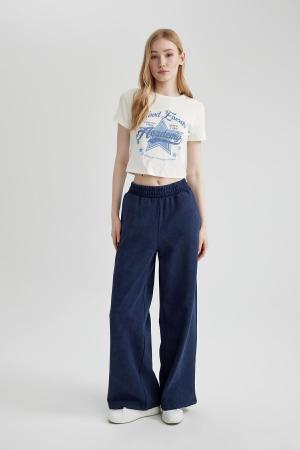 Wide Leg Trousers