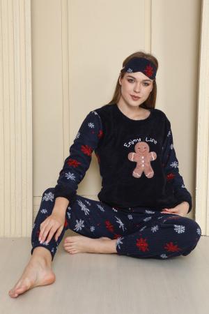 fleece pajama set