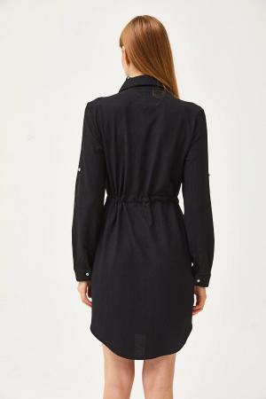 Women's Black Shirt Dress