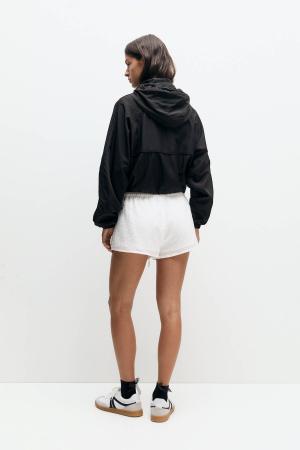 Basic lightweight cropped jacket