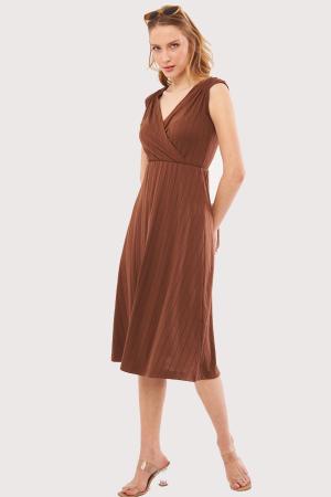 Brown women's skirt