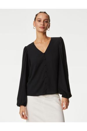 V Neck Blouse