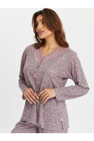 Pink women's pajamas