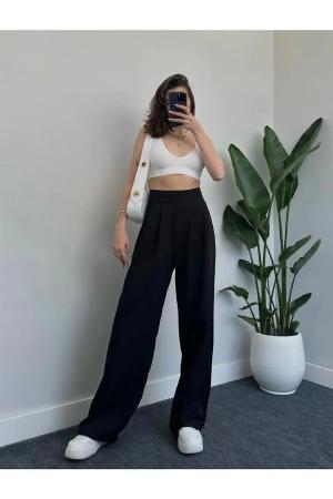 Women's High Waist Wide Leg Pants