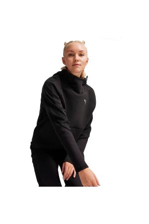 Women's Black Casual Style Sweatshirt