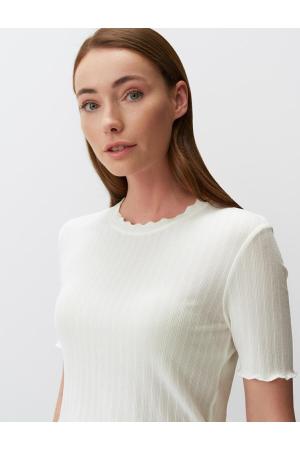 Short Sleeve Knitted Blouse