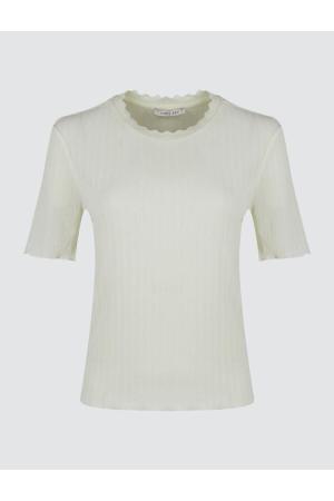 Short Sleeve Knitted Blouse