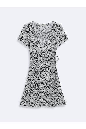 Patterned Short Dress