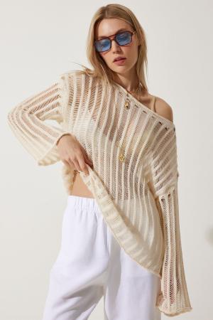 Summer knitted blouse