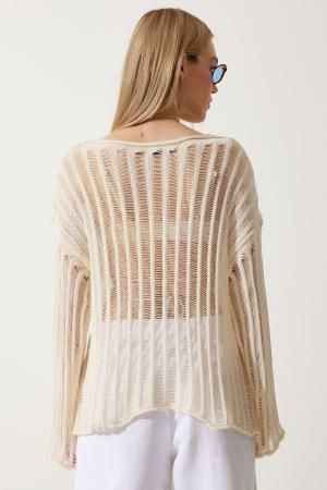 Summer knitted blouse